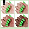 image:imageBeetles Pink Gel Polish  Baby Flush Full Size 15ML051Fl Oz Hema Free Pink Gel Nail Polish Soak Off UV LED Lamp Bright Summer Nails Art Manicure Salon DIY NailsH  Creme Green  HemaFree Aurora Green