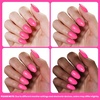 image:imageBeetles Pink Gel Polish  Baby Flush Full Size 15ML051Fl Oz Hema Free Pink Gel Nail Polish Soak Off UV LED Lamp Bright Summer Nails Art Manicure Salon DIY NailsB  Creme Pink  Blush Popper