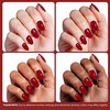 image:imageBeetles Pink Gel Polish  Baby Flush Full Size 15ML051Fl Oz Hema Free Pink Gel Nail Polish Soak Off UV LED Lamp Bright Summer Nails Art Manicure Salon DIY NailsC  Creme Red  Scarlet Confidence