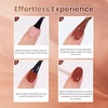 image:imageBeetles Pink Gel Polish  Baby Flush Full Size 15ML051Fl Oz Hema Free Pink Gel Nail Polish Soak Off UV LED Lamp Bright Summer Nails Art Manicure Salon DIY NailsI  Creme Brown  Toasty Mocha