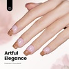 image:imageBeetles Pink Gel Polish  Baby Flush Full Size 15ML051Fl Oz Hema Free Pink Gel Nail Polish Soak Off UV LED Lamp Bright Summer Nails Art Manicure Salon DIY NailsI  Creme Brown  Hemafree Latte Haze