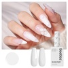 image:imageBeetles Pink Gel Polish  Baby Flush Full Size 15ML051Fl Oz Hema Free Pink Gel Nail Polish Soak Off UV LED Lamp Bright Summer Nails Art Manicure Salon DIY NailsA  Creme White  Pure Elegance