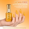 image:imageBeetles Pink Gel Polish  Baby Flush Full Size 15ML051Fl Oz Hema Free Pink Gel Nail Polish Soak Off UV LED Lamp Bright Summer Nails Art Manicure Salon DIY NailsC  Creme Red  Turmeric Latte