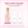 image:imageBeetles Pink Gel Polish  Baby Flush Full Size 15ML051Fl Oz Hema Free Pink Gel Nail Polish Soak Off UV LED Lamp Bright Summer Nails Art Manicure Salon DIY Nails0Blush Moonlight