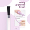 image:imageBeetles Pink Gel Polish  Baby Flush Full Size 15ML051Fl Oz Hema Free Pink Gel Nail Polish Soak Off UV LED Lamp Bright Summer Nails Art Manicure Salon DIY NailsJ  Creme Purple  Souffle Purple