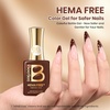 image:imageBeetles Pink Gel Polish  Baby Flush Full Size 15ML051Fl Oz Hema Free Pink Gel Nail Polish Soak Off UV LED Lamp Bright Summer Nails Art Manicure Salon DIY NailsEspresso Shot