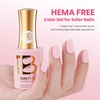 image:imageBeetles Pink Gel Polish  Baby Flush Full Size 15ML051Fl Oz Hema Free Pink Gel Nail Polish Soak Off UV LED Lamp Bright Summer Nails Art Manicure Salon DIY NailsB  Creme Pink  Strawberry Milk