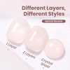 image:imageBeetles Pink Gel Polish  Strawberry Cream 15ML051Fl Oz Light Pink Gel Nail Polish Same Color Same Bottle Soak Off UV LED Lamp Summer Nails Art LongLasting Manicure Salon DIY HomeE  Sheer Nude  Apricot Reverie