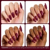 image:imageBeetles Pink Gel Polish  Strawberry Cream 15ML051Fl Oz Light Pink Gel Nail Polish Same Color Same Bottle Soak Off UV LED Lamp Summer Nails Art LongLasting Manicure Salon DIY HomeOxblood Red