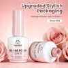 image:imageBeetles Pink Gel Polish  Strawberry Cream 15ML051Fl Oz Light Pink Gel Nail Polish Same Color Same Bottle Soak Off UV LED Lamp Summer Nails Art LongLasting Manicure Salon DIY HomeA  Sheer Nude PInk  Rose Milk
