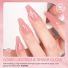 image:imageBeetles Pink Gel Polish  Strawberry Cream 15ML051Fl Oz Light Pink Gel Nail Polish Same Color Same Bottle Soak Off UV LED Lamp Summer Nails Art LongLasting Manicure Salon DIY HomeJelly Peach