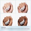 image:imageBeetles Pink Gel Polish  Strawberry Cream 15ML051Fl Oz Light Pink Gel Nail Polish Same Color Same Bottle Soak Off UV LED Lamp Summer Nails Art LongLasting Manicure Salon DIY HomeA  Creme White  French White