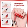 image:imageBeetles Pink Gel Polish  Strawberry Cream 15ML051Fl Oz Light Pink Gel Nail Polish Same Color Same Bottle Soak Off UV LED Lamp Summer Nails Art LongLasting Manicure Salon DIY HomeC  Sheer Red  Ruby Cherry