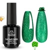 image:imageBeetles Pink Gel Polish  Strawberry Cream 15ML051Fl Oz Light Pink Gel Nail Polish Same Color Same Bottle Soak Off UV LED Lamp Summer Nails Art LongLasting Manicure Salon DIY HomeH  Flakie Green  EverGleam