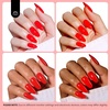 image:imageBeetles Pink Gel Polish  Strawberry Cream 15ML051Fl Oz Light Pink Gel Nail Polish Same Color Same Bottle Soak Off UV LED Lamp Summer Nails Art LongLasting Manicure Salon DIY HomeC  Creme Red  Heatwave