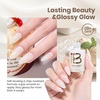 image:imageBeetles Pink Gel Polish  Strawberry Cream 15ML051Fl Oz Light Pink Gel Nail Polish Same Color Same Bottle Soak Off UV LED Lamp Summer Nails Art LongLasting Manicure Salon DIY HomeA  Sheer White  Vanilla Scoop