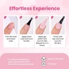 image:imageBeetles Pink Gel Polish  Strawberry Cream 15ML051Fl Oz Light Pink Gel Nail Polish Same Color Same Bottle Soak Off UV LED Lamp Summer Nails Art LongLasting Manicure Salon DIY HomeBarely Pink