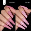 image:imageBeetles Pink Gel Polish  Strawberry Cream 15ML051Fl Oz Light Pink Gel Nail Polish Same Color Same Bottle Soak Off UV LED Lamp Summer Nails Art LongLasting Manicure Salon DIY HomeB  Shimmery Pink  Fairy Kisses
