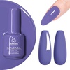 image:imageBeetles Pink Gel Polish  Strawberry Cream 15ML051Fl Oz Light Pink Gel Nail Polish Same Color Same Bottle Soak Off UV LED Lamp Summer Nails Art LongLasting Manicure Salon DIY HomeJ  Creme Purple  Perivinkle