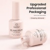 image:imageBeetles Pink Gel Polish  Strawberry Cream 15ML051Fl Oz Light Pink Gel Nail Polish Same Color Same Bottle Soak Off UV LED Lamp Summer Nails Art LongLasting Manicure Salon DIY HomeCreamy Almond