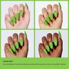 image:imageBeetles Pink Gel Polish  Strawberry Cream 15ML051Fl Oz Light Pink Gel Nail Polish Same Color Same Bottle Soak Off UV LED Lamp Summer Nails Art LongLasting Manicure Salon DIY HomeH  Creme Green  Forest Green
