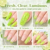 image:imageBeetles Pink Gel Polish  Strawberry Cream 15ML051Fl Oz Light Pink Gel Nail Polish Same Color Same Bottle Soak Off UV LED Lamp Summer Nails Art LongLasting Manicure Salon DIY HomeH  Flakie Green  Lime Shock