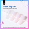 image:imageBeetles Pink Gel Polish  Strawberry Cream 15ML051Fl Oz Light Pink Gel Nail Polish Same Color Same Bottle Soak Off UV LED Lamp Summer Nails Art LongLasting Manicure Salon DIY HomeMilky Pink