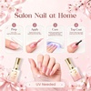 image:imageBeetles Pink Gel Polish  Strawberry Cream 15ML051Fl Oz Light Pink Gel Nail Polish Same Color Same Bottle Soak Off UV LED Lamp Summer Nails Art LongLasting Manicure Salon DIY HomeA  Sheer Pink  Sakura Sparkle