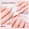 image:imageBeetles Pink Gel Polish  Strawberry Cream 15ML051Fl Oz Light Pink Gel Nail Polish Same Color Same Bottle Soak Off UV LED Lamp Summer Nails Art LongLasting Manicure Salon DIY HomeE  Sheer Nude  Apricot Reverie