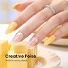 image:imageBeetles Pink Gel Polish  Strawberry Cream 15ML051Fl Oz Light Pink Gel Nail Polish Same Color Same Bottle Soak Off UV LED Lamp Summer Nails Art LongLasting Manicure Salon DIY HomeK  Creme Yellow  Plumeria Yellow
