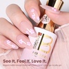image:imageBeetles Pink Gel Polish  Strawberry Cream 15ML051Fl Oz Light Pink Gel Nail Polish Same Color Same Bottle Soak Off UV LED Lamp Summer Nails Art LongLasting Manicure Salon DIY HomeB  Sheer Pink  Cloud Wisp Nude