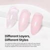 image:imageBeetles Pink Gel Polish  Strawberry Cream 15ML051Fl Oz Light Pink Gel Nail Polish Same Color Same Bottle Soak Off UV LED Lamp Summer Nails Art LongLasting Manicure Salon DIY HomePink Jelly
