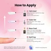 image:imageBeetles Pink Gel Polish  Strawberry Cream 15ML051Fl Oz Light Pink Gel Nail Polish Same Color Same Bottle Soak Off UV LED Lamp Summer Nails Art LongLasting Manicure Salon DIY HomeB  Creme Pink  Milky Petal