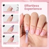 image:imageBeetles Pink Gel Polish  Strawberry Cream 15ML051Fl Oz Light Pink Gel Nail Polish Same Color Same Bottle Soak Off UV LED Lamp Summer Nails Art LongLasting Manicure Salon DIY HomeB  Sheer Pink  Bare Petal