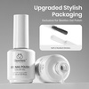 image:imageBeetles Pink Gel Polish  Strawberry Cream 15ML051Fl Oz Light Pink Gel Nail Polish Same Color Same Bottle Soak Off UV LED Lamp Summer Nails Art LongLasting Manicure Salon DIY HomeSnowdrop White Gel Polish