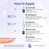 image:imageBeetles Pink Gel Polish  Strawberry Cream 15ML051Fl Oz Light Pink Gel Nail Polish Same Color Same Bottle Soak Off UV LED Lamp Summer Nails Art LongLasting Manicure Salon DIY HomeJ  Pearl Purple  Lavender Nebula
