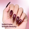 image:imageBeetles Pink Gel Polish  Strawberry Cream 15ML051Fl Oz Light Pink Gel Nail Polish Same Color Same Bottle Soak Off UV LED Lamp Summer Nails Art LongLasting Manicure Salon DIY HomeC  Shimmery Red  Cherry Mocha