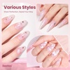 image:imageBeetles Pink Gel Polish  Strawberry Cream 15ML051Fl Oz Light Pink Gel Nail Polish Same Color Same Bottle Soak Off UV LED Lamp Summer Nails Art LongLasting Manicure Salon DIY HomeB  Sheer Pink  Soft Glow Fragments