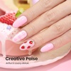image:imageBeetles Pink Gel Polish  Strawberry Cream 15ML051Fl Oz Light Pink Gel Nail Polish Same Color Same Bottle Soak Off UV LED Lamp Summer Nails Art LongLasting Manicure Salon DIY HomeStrawberry Cream