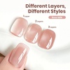 image:imageBeetles Pink Gel Polish  Strawberry Cream 15ML051Fl Oz Light Pink Gel Nail Polish Same Color Same Bottle Soak Off UV LED Lamp Summer Nails Art LongLasting Manicure Salon DIY HomeA  Sheer Nude PInk  Rose Milk