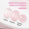 image:imageBeetles Pink Gel Polish  Strawberry Cream 15ML051Fl Oz Light Pink Gel Nail Polish Same Color Same Bottle Soak Off UV LED Lamp Summer Nails Art LongLasting Manicure Salon DIY HomeI  Sheer Brown  Warm Grace