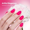 image:imageBeetles Pink Gel Polish  Strawberry Cream 15ML051Fl Oz Light Pink Gel Nail Polish Same Color Same Bottle Soak Off UV LED Lamp Summer Nails Art LongLasting Manicure Salon DIY HomeO  Creme Pastel  Wild Tulips