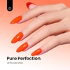 image:imageBeetles Pink Gel Polish  Strawberry Cream 15ML051Fl Oz Light Pink Gel Nail Polish Same Color Same Bottle Soak Off UV LED Lamp Summer Nails Art LongLasting Manicure Salon DIY HomeM  Creme Orange  Bright Orange