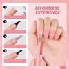 image:imageBeetles Pink Gel Polish  Strawberry Cream 15ML051Fl Oz Light Pink Gel Nail Polish Same Color Same Bottle Soak Off UV LED Lamp Summer Nails Art LongLasting Manicure Salon DIY HomeJelly Peach