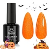 image:imageBeetles Pink Gel Polish  Strawberry Cream 15ML051Fl Oz Light Pink Gel Nail Polish Same Color Same Bottle Soak Off UV LED Lamp Summer Nails Art LongLasting Manicure Salon DIY HomeLuminous Orange
