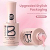 image:imageBeetles Pink Gel Polish  Strawberry Cream 15ML051Fl Oz Light Pink Gel Nail Polish Same Color Same Bottle Soak Off UV LED Lamp Summer Nails Art LongLasting Manicure Salon DIY HomeB  Sheer Pink  Bare Petal