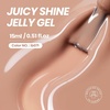 image:imageBeetles Pink Gel Polish  Strawberry Cream 15ML051Fl Oz Light Pink Gel Nail Polish Same Color Same Bottle Soak Off UV LED Lamp Summer Nails Art LongLasting Manicure Salon DIY HomeMocha Mouse Cake