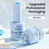 image:imageBeetles Pink Gel Polish  Strawberry Cream 15ML051Fl Oz Light Pink Gel Nail Polish Same Color Same Bottle Soak Off UV LED Lamp Summer Nails Art LongLasting Manicure Salon DIY HomeMilky Blue