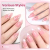 image:imageBeetles Pink Gel Polish  Strawberry Cream 15ML051Fl Oz Light Pink Gel Nail Polish Same Color Same Bottle Soak Off UV LED Lamp Summer Nails Art LongLasting Manicure Salon DIY HomeB  Sheer Pink  Dawn Petals