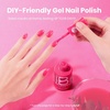 image:imageBeetles Pink Gel Polish  Strawberry Cream 15ML051Fl Oz Light Pink Gel Nail Polish Same Color Same Bottle Soak Off UV LED Lamp Summer Nails Art LongLasting Manicure Salon DIY HomeO  Creme Pastel  Wild Tulips